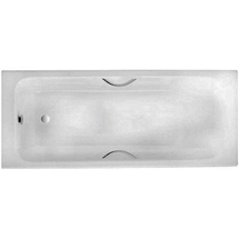 Чугунная ванна Aqualux Capri 200х85 с отверстиями под ручки - фото, отзывы, цена