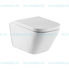 Унитаз подвесной Roca Gap Clean Rim безободковый - фото, отзывы, цена
