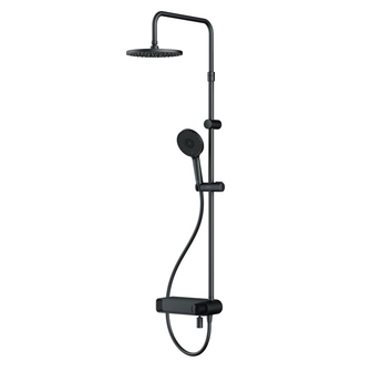 Душевая система AM.PM X-Joy F0785A722, черная - фото, отзывы, цена