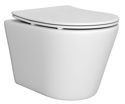 Унитаз подвесной Abelsberg Element TornadoFlush ELC70701WH, белый глянец - фото, отзывы, цена