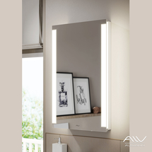 Зеркальный шкаф Alavann Dorn 50 белый - фото, отзывы, цена