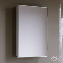 Зеркальный шкаф Alavann Vittoria 55-01 белый - фото, отзывы, цена