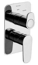 Смеситель встраиваемый Ramon Soler для душа на 3 выхода никель Alexia 361503SNC - фото, отзывы, цена