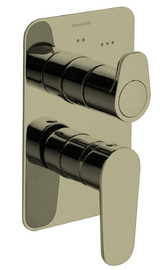 Смеситель встраиваемый Ramon Soler для душа на 3 выхода золото Alexia 361503SOC - фото, отзывы, цена