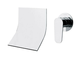 Смеситель для раковины Ramon Soler настенный встраиваемый с каскадным изливом Alexia 36169 - фото, отзывы, цена