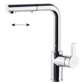 Смеситель для кухни с выдвижным гибким шлангом Ramon Soler 931902H1 RS-Q - фото, отзывы, цена