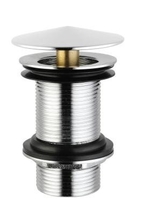 Донный клапан Vitra X-Line для раковины с переливом,  длинный, не нажимной, A45145 - фото, отзывы, цена