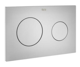 Кнопка смыва Roca Duplo PL10, матовый хром, 890089002 - фото, отзывы, цена