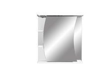Зеркальный шкаф Stella Polar Пелаго 65/С, правый, белый - фото, отзывы, цена