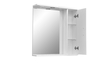 Зеркальный шкаф Stella Polar Концепт 70/С, правый, белый - фото, отзывы, цена