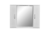 Зеркальный шкаф Stella Polar Концепт 90/С, белый - фото, отзывы, цена