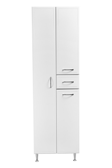 Шкаф-пенал Stella Polar Концепт 54, 1 ящик, белый - фото, отзывы, цена