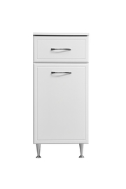 Комод Stella Polar Концепт 36, 1 ящик, корзина, белый - фото, отзывы, цена