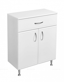 Комод Stella Polar Концепт 60, 1 ящик, корзина, белый - фото, отзывы, цена