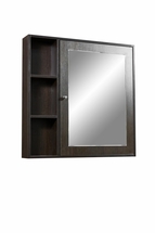 Зеркало-шкаф Stella Polar Монтоне 80, венге - фото, отзывы, цена