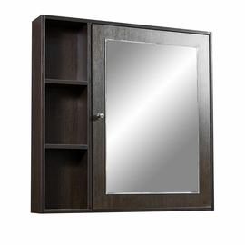 Зеркальный шкаф Stella Polar Монтоне 80, венге, SP-00000158 - фото, отзывы, цена