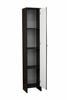 Шкаф-пенал Stella Polar Монтоне 36, венге - фото, отзывы, цена