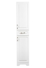 Шкаф-пенал Stella Polar Кармела 36, ольха белая/белый - фото, отзывы, цена