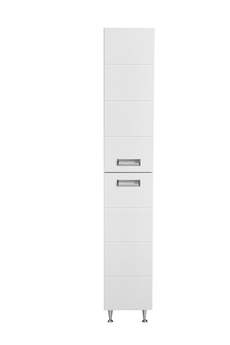 Шкаф-пенал Stella Polar Фиора 36, белый - фото, отзывы, цена