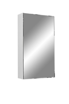 Зеркальный шкаф Stella Polar Альда 40, белый - фото, отзывы, цена