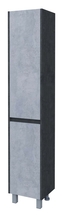 Шкаф-пенал Stella Polar Кибела 35, универсальный, цемент, серый - фото, отзывы, цена