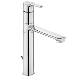 Смеситель для умывальника с удлиненным корпусом и донным клапаном ECA Luna, 102108974EX - фото, отзывы, цена