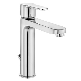 Смеситель для умывальника с удлиненным корпусом и донным клапаном ECA Nita, 102188049EX - фото, отзывы, цена