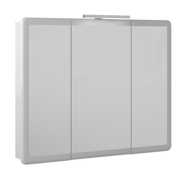 Зеркальный шкаф Briz Эстель 100 см, белый глянец - фото, отзывы, цена