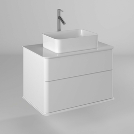 Тумба с раковиной Briz Рим 80 см, Dreja Джой, белый глянец - фото, отзывы, цена