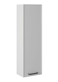 Пенал Briz Кватро 35 см, правый, с корзиной для белья, белый матовый - фото, отзывы, цена