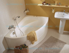 Акриловая ванна Santek Гоа 150х100 правая - фото, отзывы, цена