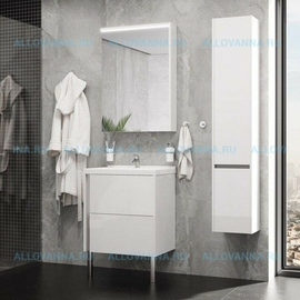 Комплект мебели Акватон Стоун 60, белый - фото, отзывы, цена