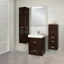 Комплект мебели Акватон Америна 60 Н, темно-коричневый - фото, отзывы, цена