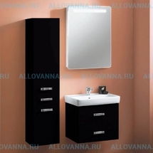 Комплект мебели Акватон Америна 60, черный - фото, отзывы, цена