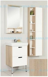 Комплект мебели Акватон Йорк 55, Белый/Ясень фабрик - фото, отзывы, цена