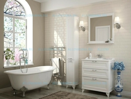 Комплект мебели Акватон Леон 65 Н, Дуб белый - фото, отзывы, цена