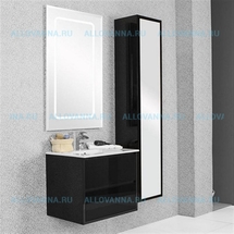 Комплект мебели Акватон Римини 60, черный глянец - фото, отзывы, цена