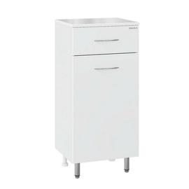 Тумба Onika Каприз 40 напольная, правая, белая - фото, отзывы, цена