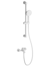 Смеситель для ванны с душевым гарнитуром Wonzon & Woghand, белый матовый, WW-4560-MW - фото, отзывы, цена