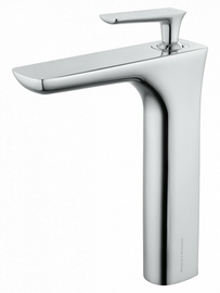 Смеситель для раковины высокий Wonzon & Woghand Shark, хром, WW-481102-CR - фото, отзывы, цена