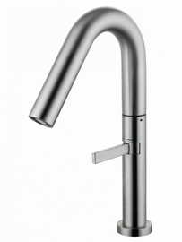 Смеситель для раковины высокий Wonzon & Woghand, брашированный никель, WW-6068-BS - фото, отзывы, цена