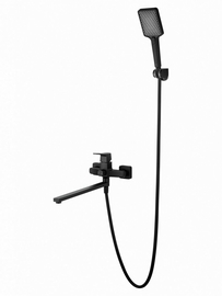 Смеситель для ванны Wonzon & Woghand Flex, черный матовый, WW-639906-MB - фото, отзывы, цена