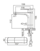 Смеситель для раковины Wonzon & Woghand Arnie, хром, WW-691101-CR - фото, отзывы, цена