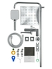 Душевая система Wonzon & Woghand Forza, хром, WW-739031-CR - фото, отзывы, цена