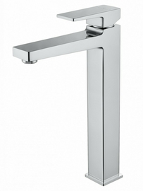 Смеситель для раковины высокий Wonzon & Woghand Cube 2.0, хром, WW-88019068-CR - фото, отзывы, цена
