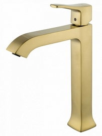 Смеситель для раковины высокий Wonzon & Woghand Flex, брашированное золото, WW-88019072-BG - фото, отзывы, цена