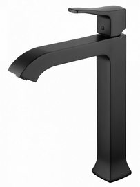 Смеситель для раковины высокий Wonzon & Woghand Flex, черный матовый, WW-88019072-MB - фото, отзывы, цена