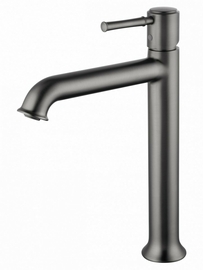 Смеситель для раковины высокий Wonzon & Woghand Tor, темный графит, WW-88019073-BGM - фото, отзывы, цена