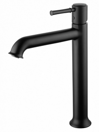 Смеситель для раковины высокий Wonzon & Woghand Tor, черный матовый, WW-88019073-MB - фото, отзывы, цена