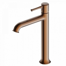 Смеситель для раковины высокий Wonzon & Woghand Tor, розовое золото, WW-88019073-RG - фото, отзывы, цена